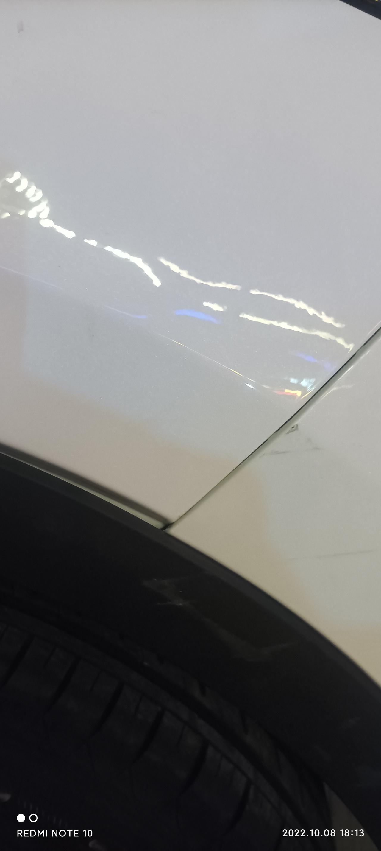 奇瑞瑞虎7 车子侧边不小心碰了一下，各位大神有没有什么办法解决没，凹下去一点没啥，主要是钣金错位了