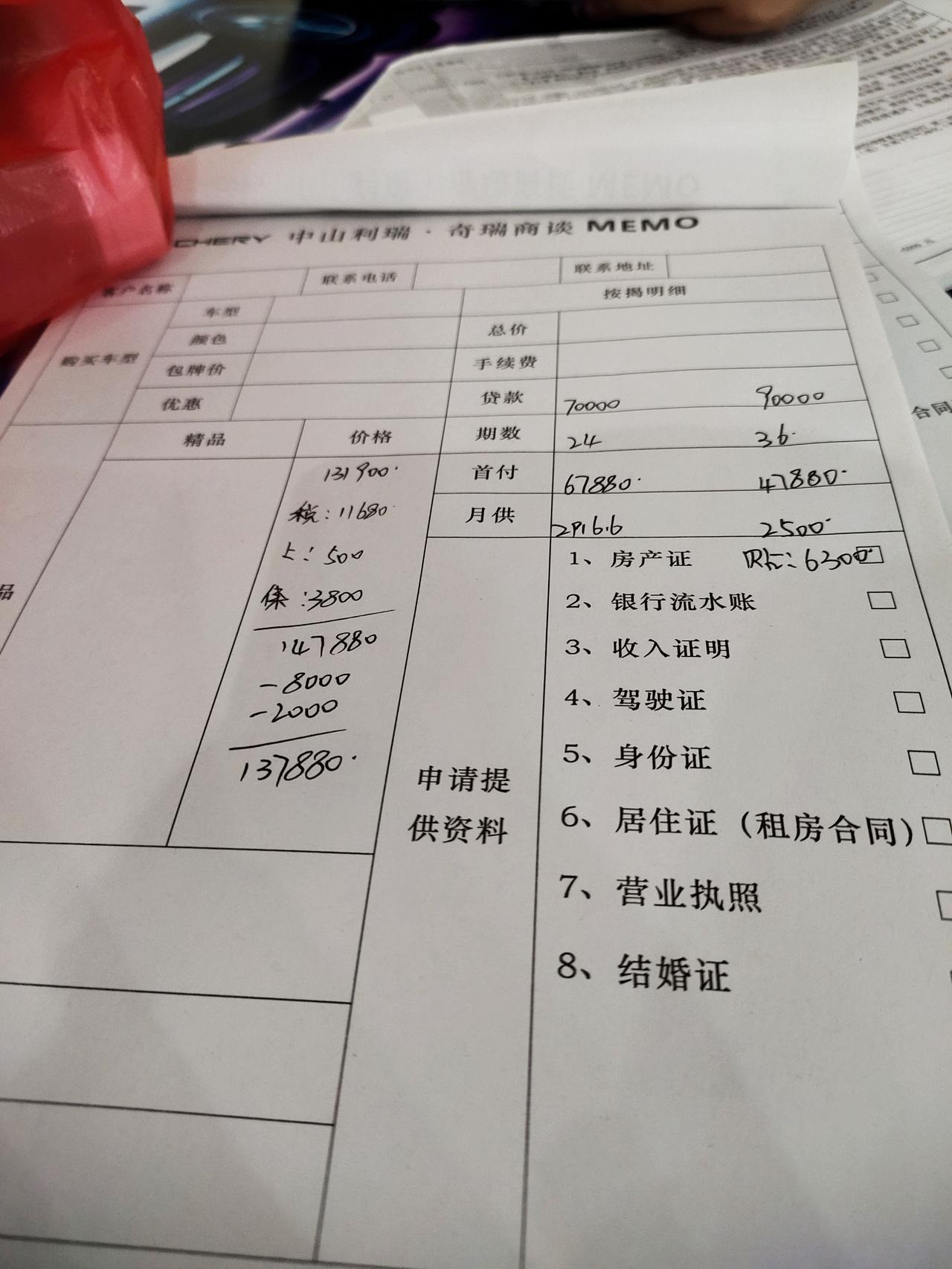 奇瑞瑞虎8 PLUS 兄弟们，坐标广东中山， 瑞虎8 plus豪情版，这个价格还能少多少？