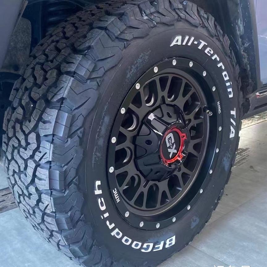 23探险者装275/55r20的胎有问题吗。想换这种越野胎