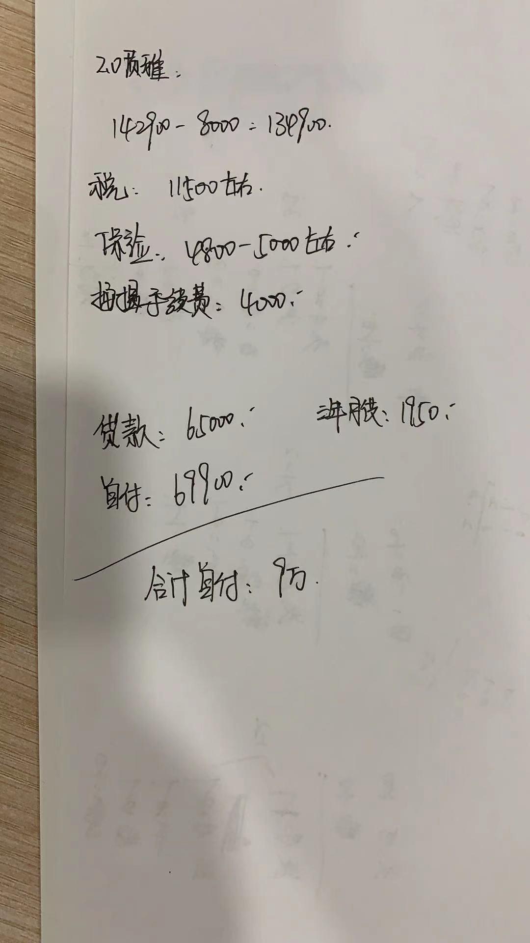 马自达3 昂克赛拉 各位看看这个价格，还有多少余地可以谈？            2.0质雅版，说是21款的！
