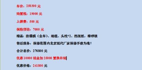 深圳置换胜达两驱智尊PLUS 版7座，刚出的报价，置换是同品牌的车，大家给点建议，感谢！
