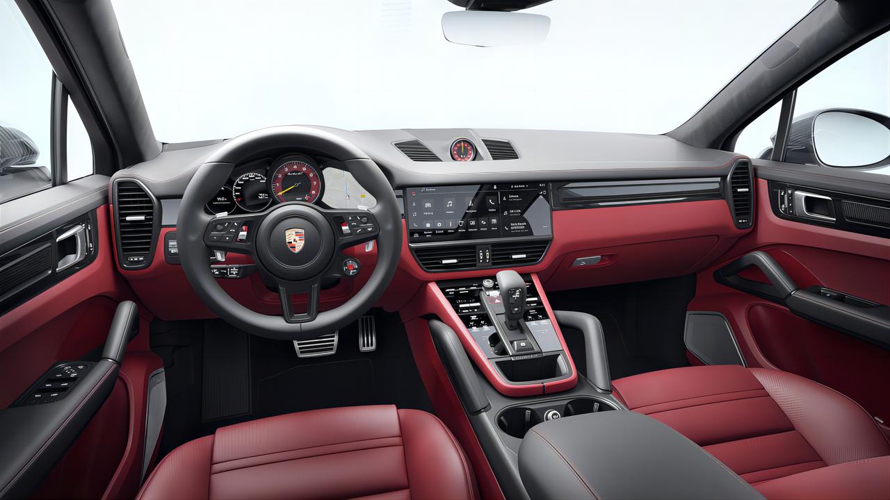 保时捷Cayenne Coupé 80%的都选红色内饰，那黑色内饰就没人选吗？纠结中