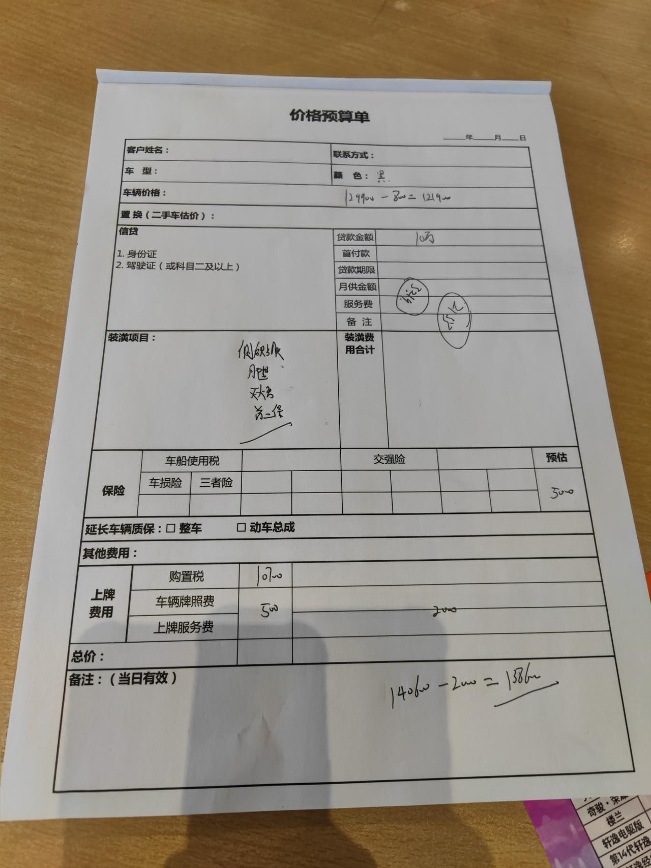日产轩逸 我是一个小白，我想知道你们说的落地价包含贷款的利息吗？麻烦大佬给我解答一下，贷款10万，分三年，月供3219，