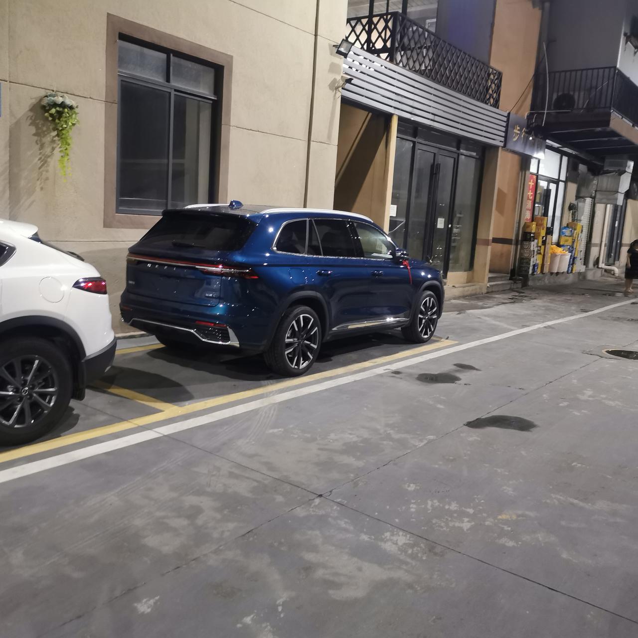 吉利星越L 这才是真·翠羽蓝？