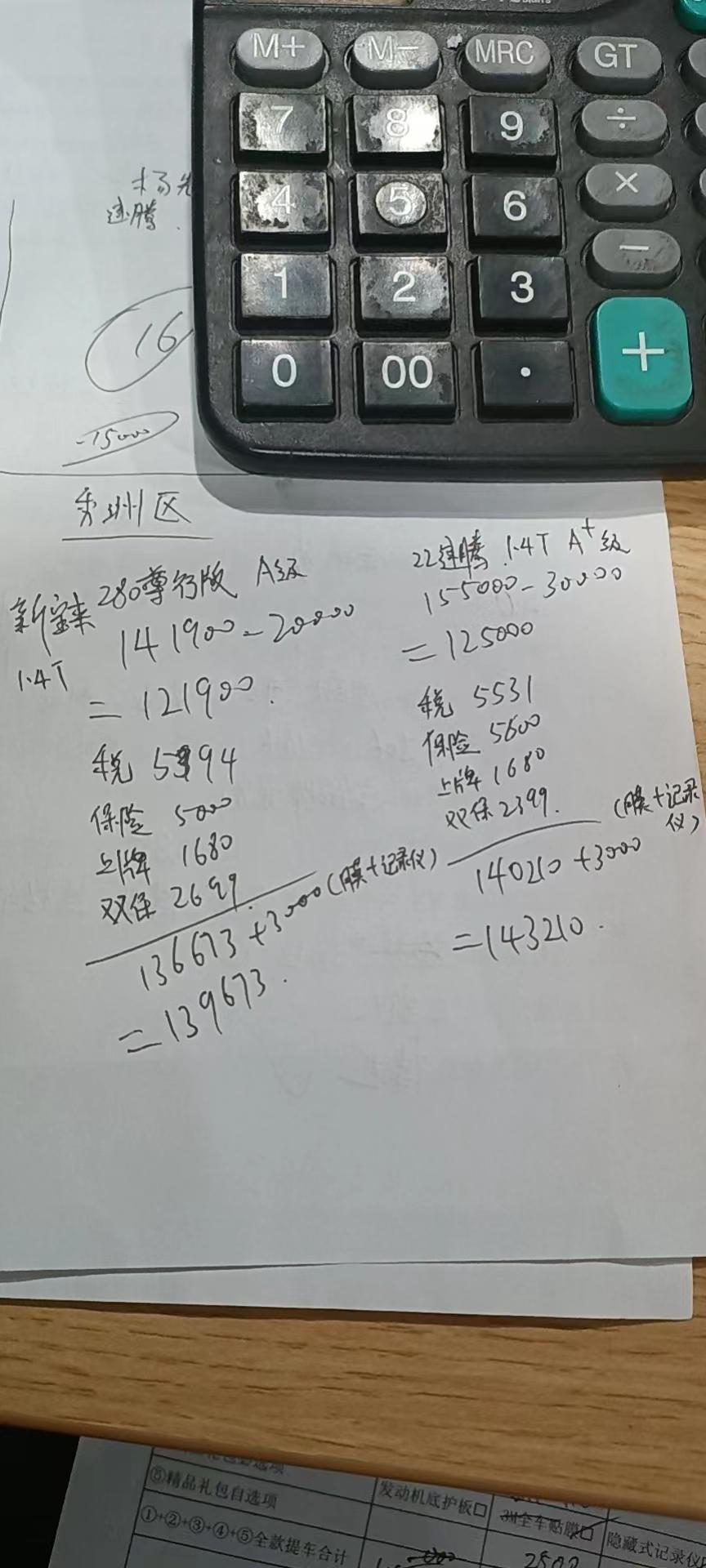 是选速腾还是宝来，价格差不多