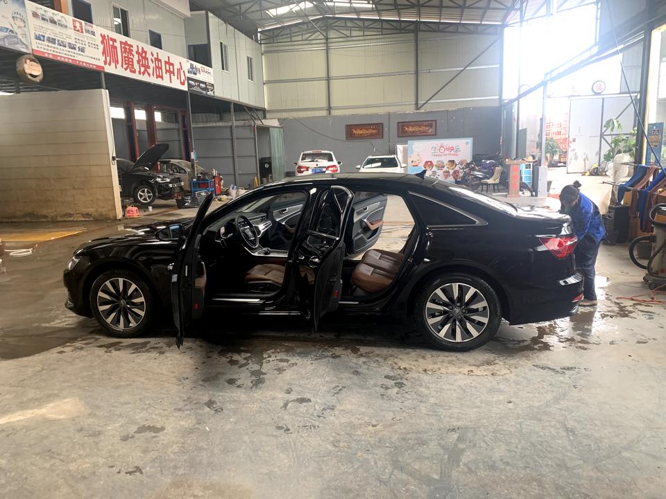奥迪A6L 我想问一下，18寸改20寸，可以改吗，以后检车再换回原车轮毂，路上遇到交警没有问题的吧