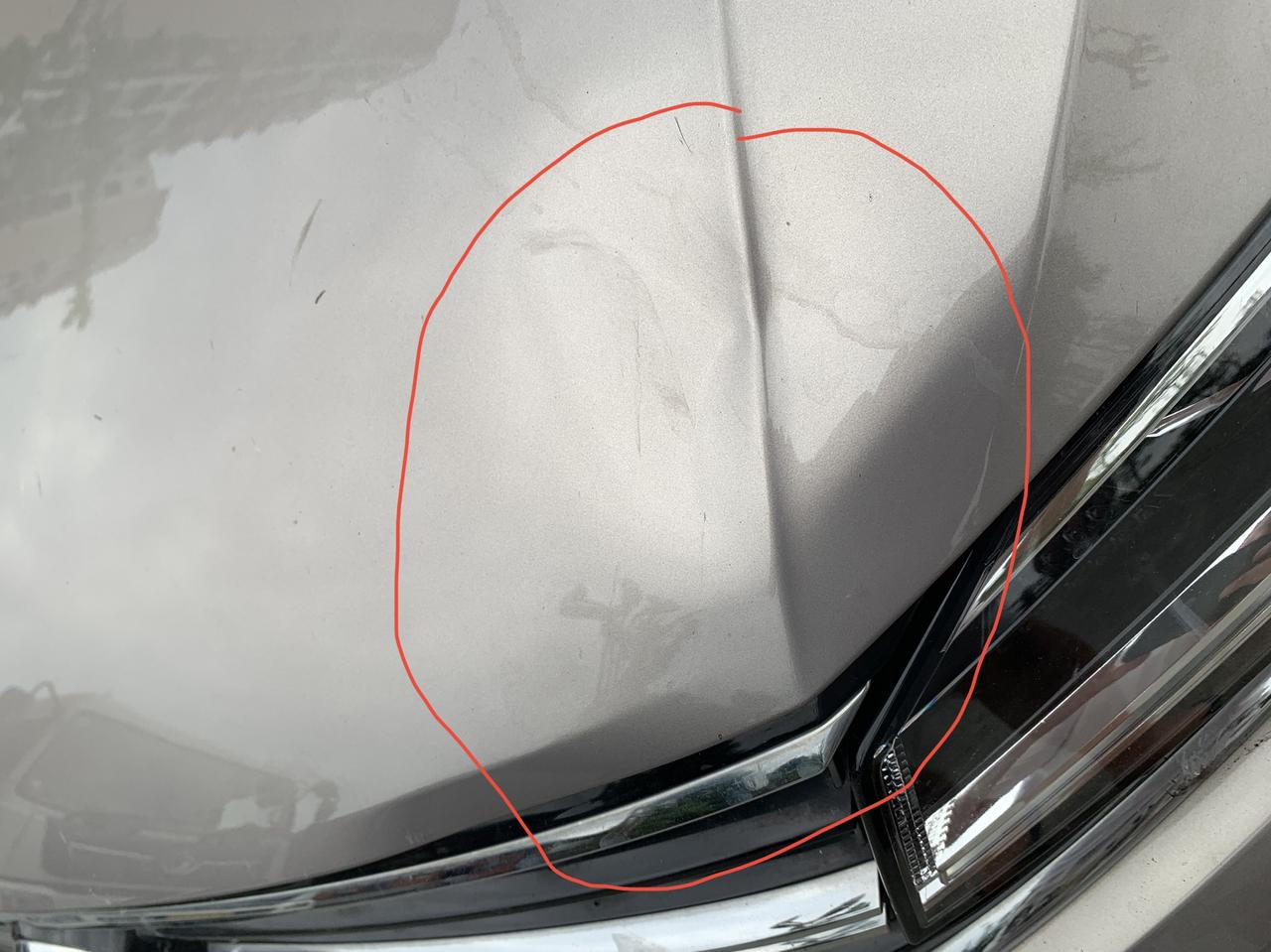 大众宝来 各位请问这种情况，能做无损修复吗？做的话大概需要多少米？