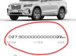 吉利星越L 吉利汽车APP绑定车辆，为什么是这个样子~~~今天刚提车