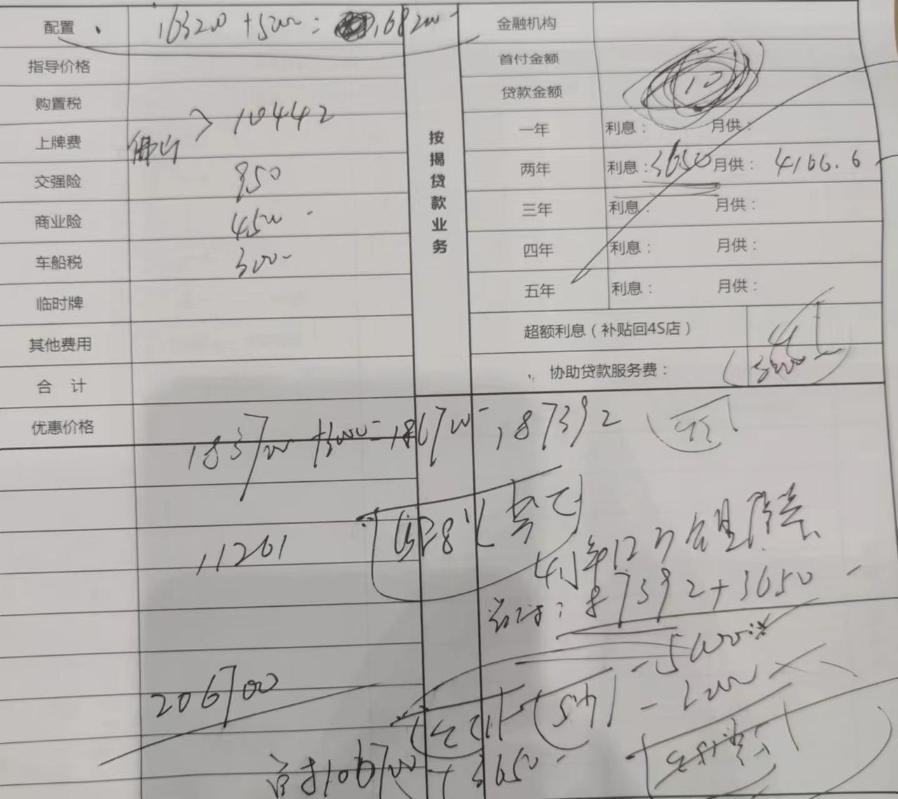 吉利星越L 坐标广州，非本地人，帮挂佛山牌（加购置税总共10442），贷款10万算下来落地18.73还要加利息3650=