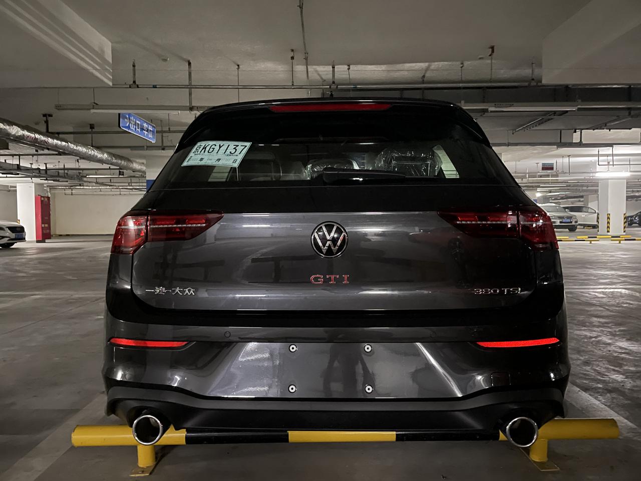 8代高尔夫GTI 北京地区有已经上牌的么
