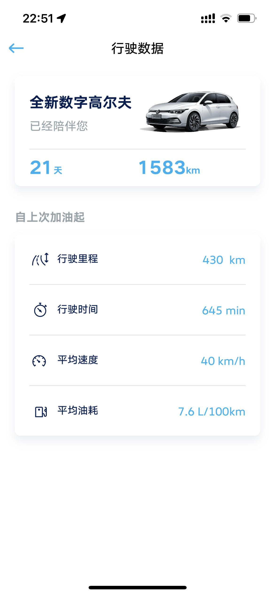 大众高尔夫 高8GTI提车21天，今早第一次遇到打桩机，成为整条街最耀眼的车。持续三分多钟，最后熄火锁车可能十几秒后才停