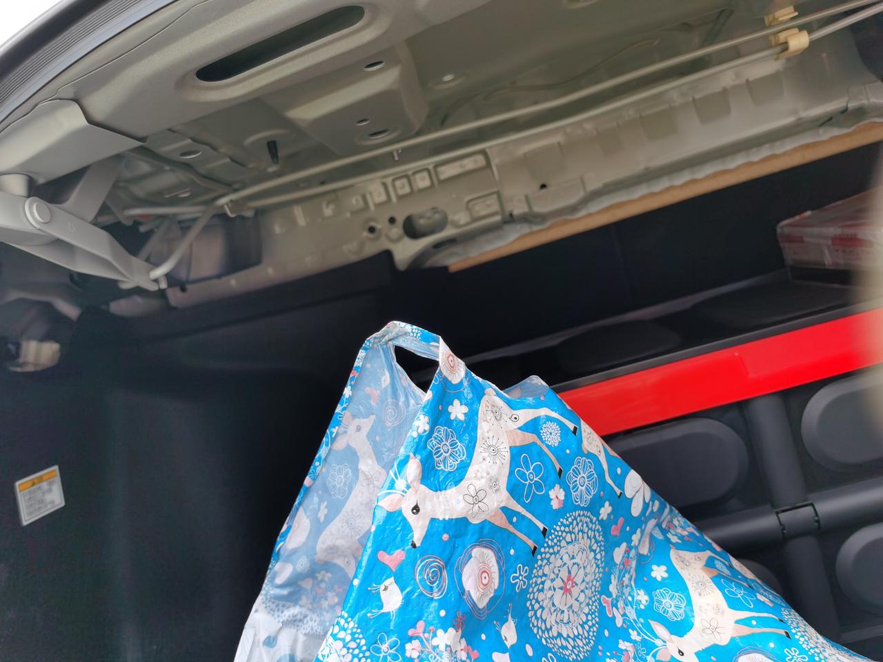 求问 21款雷凌双擎运动版你们的后尾箱也是这样的吗 没有隔音棉？