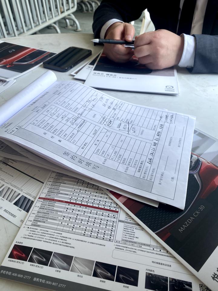 马自达3 昂克赛拉 车展问的 质炫+灰 想问问宁波的小伙伴买下来多少