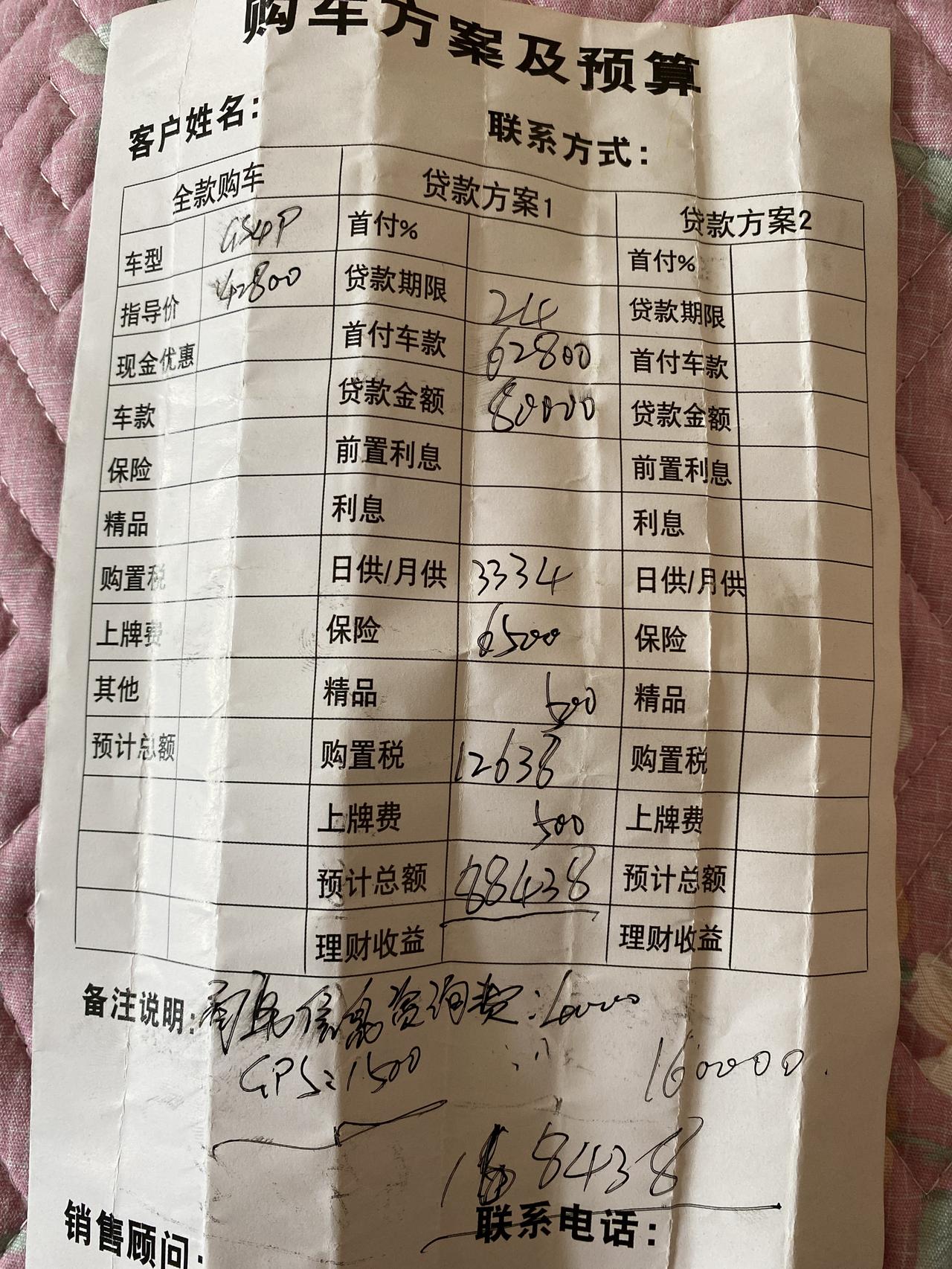 广汽传祺传祺GS4 PLUS 坐标辽宁，14.28款，大家看看这个价格没谈的价，哪个价格可以谈，谈多少合算，
