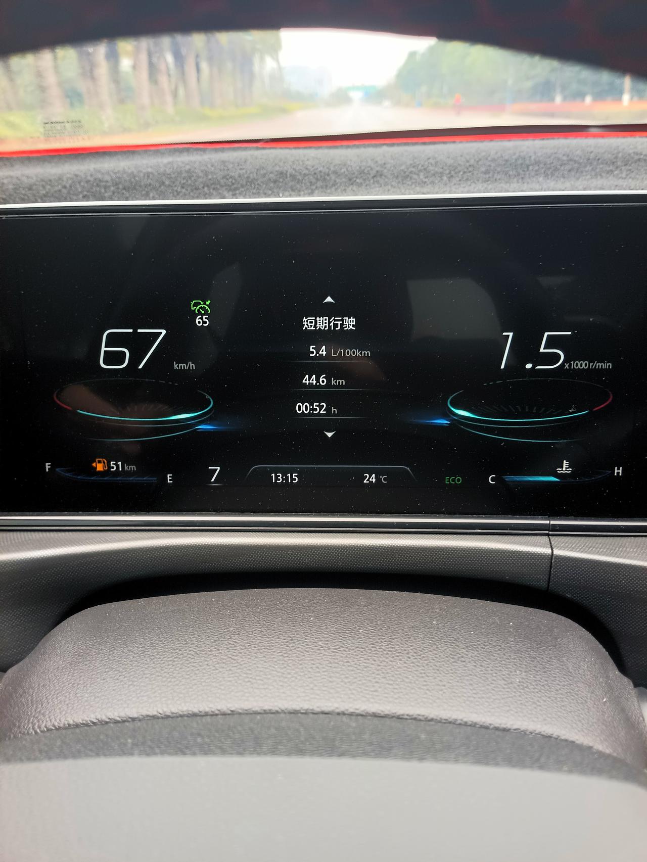 长安逸动 我的是旗舰，你们的油耗是多少？