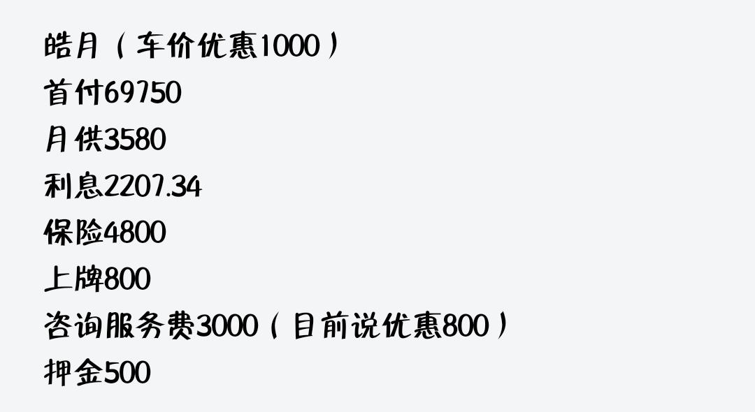 吉利星瑞 兄弟们 南昌地区，今天去谈的皓月版本车价只让1000支个招，怎么砍