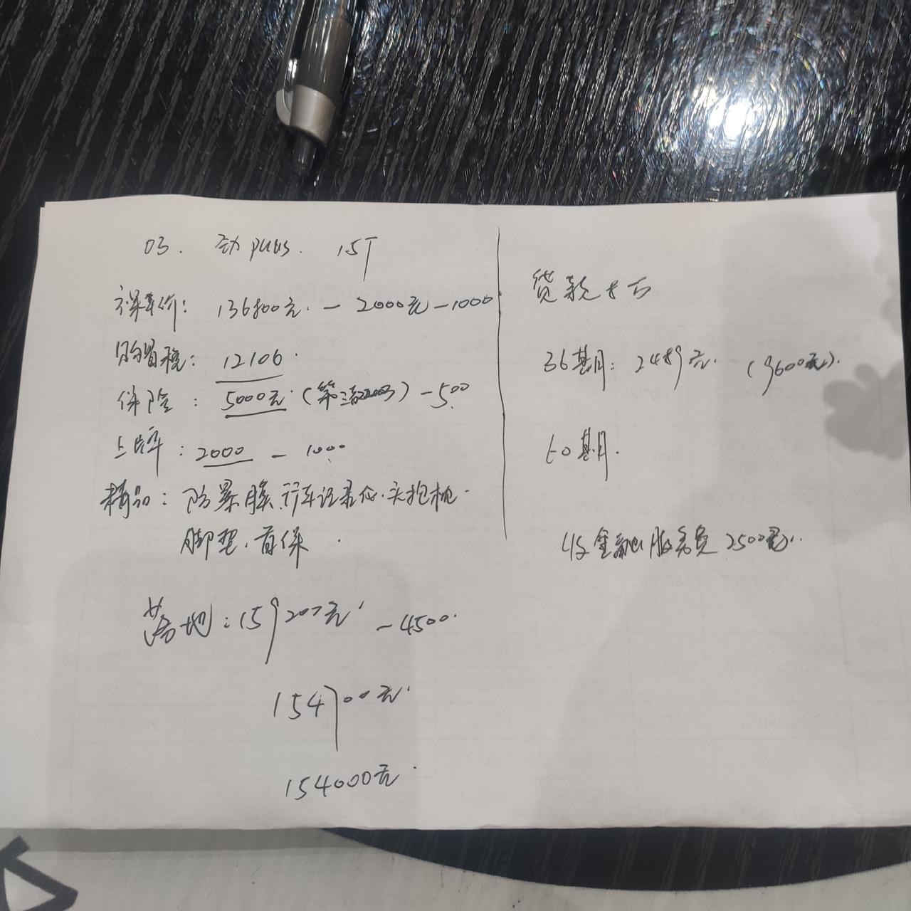 领克03 03 劲plus广东中山价单，给点意见拜托