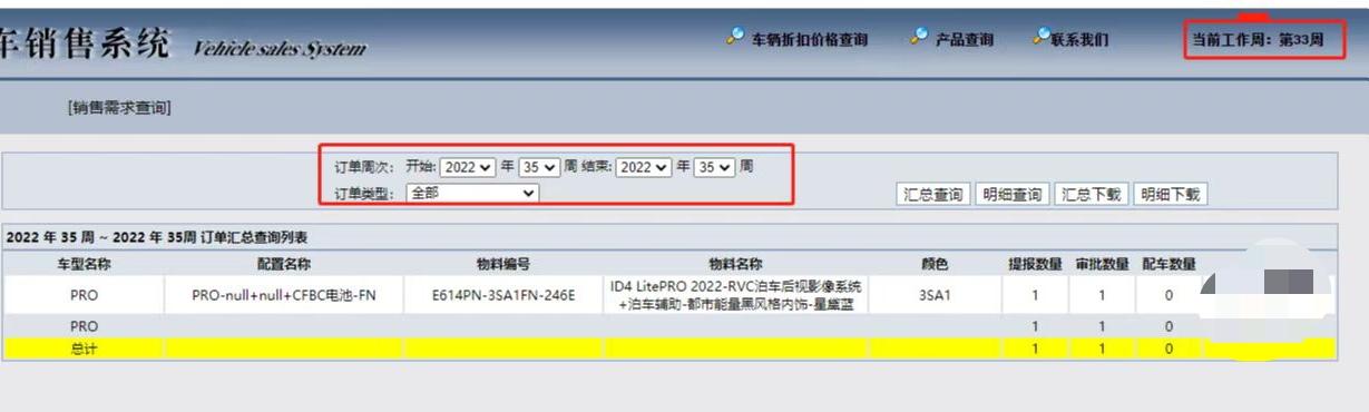 大众ID.4 CROZZ 7月31日下定金，8月1日确认订单，周末销售查系统35周（月底那周）配车，这个图是说月底车会出