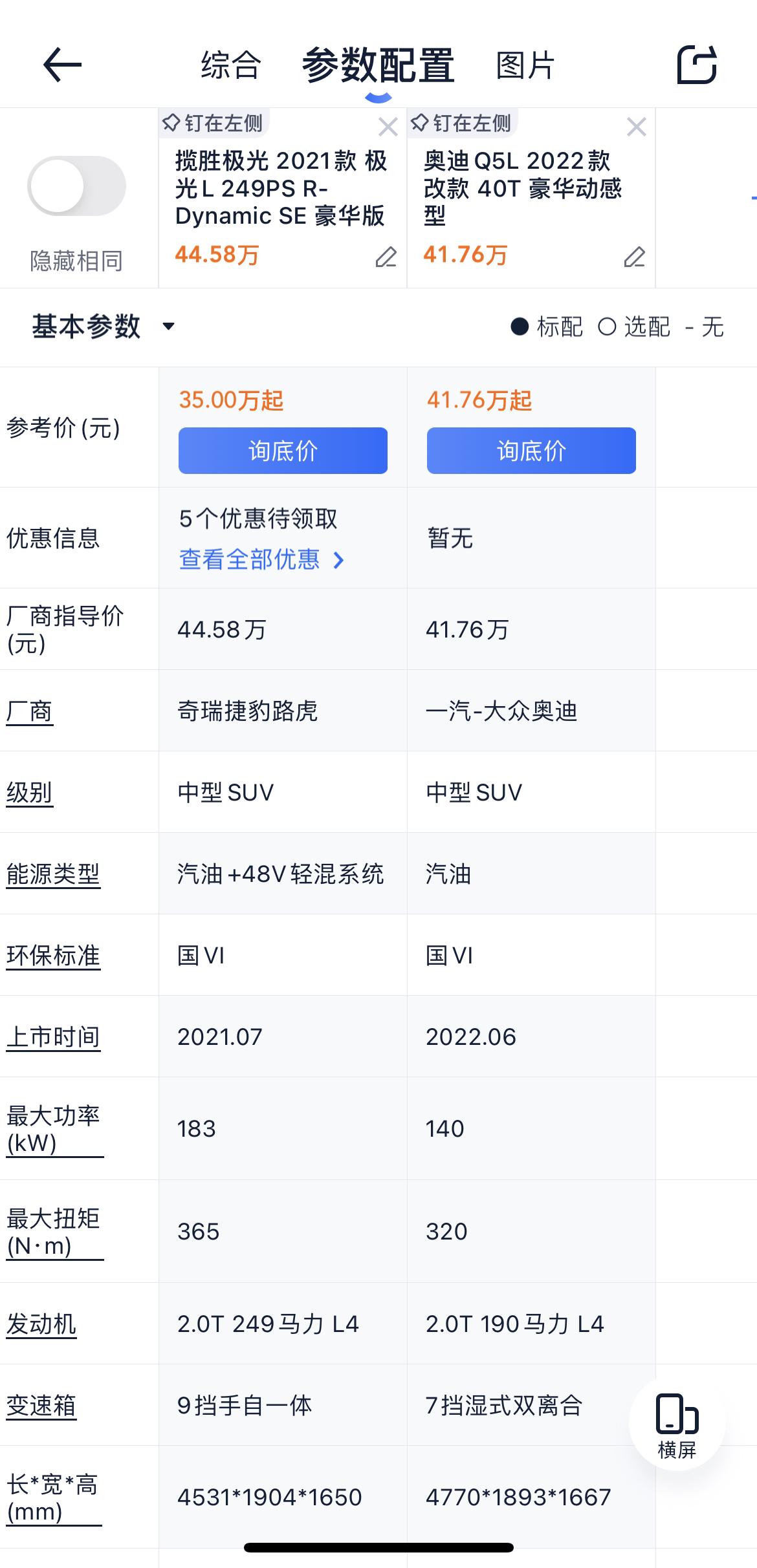 奥迪Q5L 这两个品牌怎么选，老铁们，侄女结婚用，我本人偏向奥，侄女偏向路，还请大神给点建议谢谢