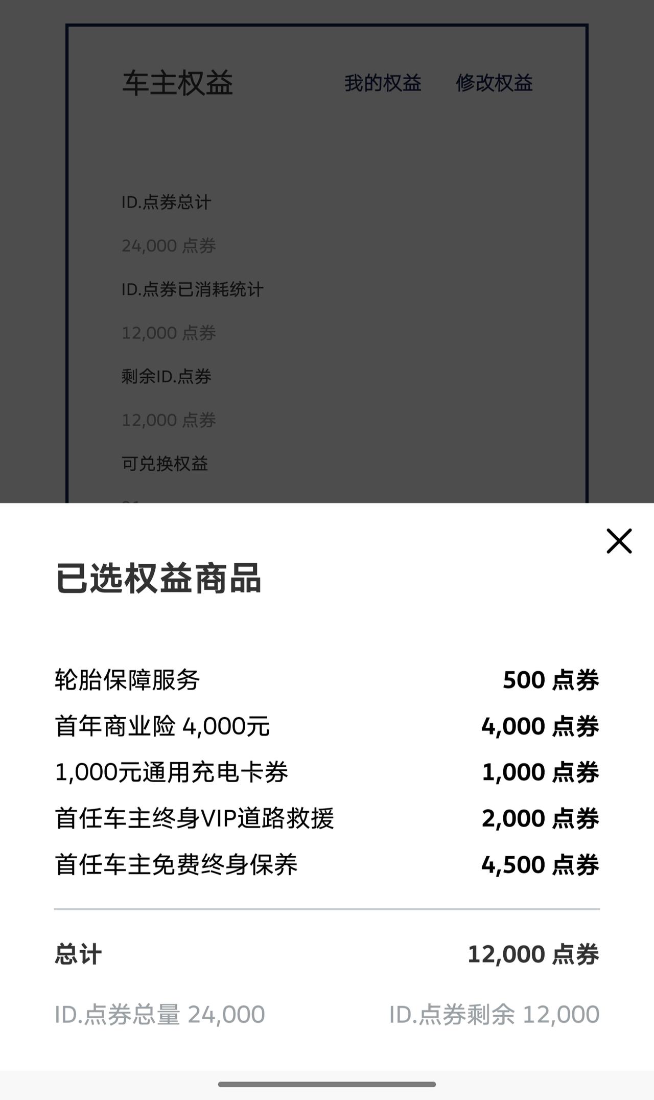 大众ID.4 CROZZ 请教各位车友：买车时没用完的点券何时兑换成积分?兑换后的积分都可以干嘛啊?谢谢
