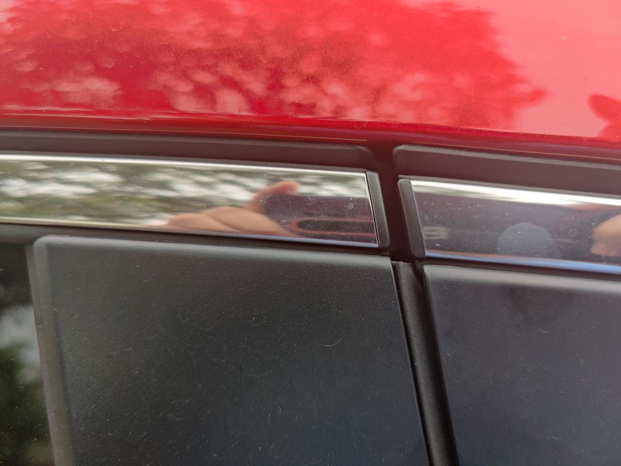 马自达3 昂克赛拉 各位，我这个不在一条线，是下沉了吗？，左右前门一样