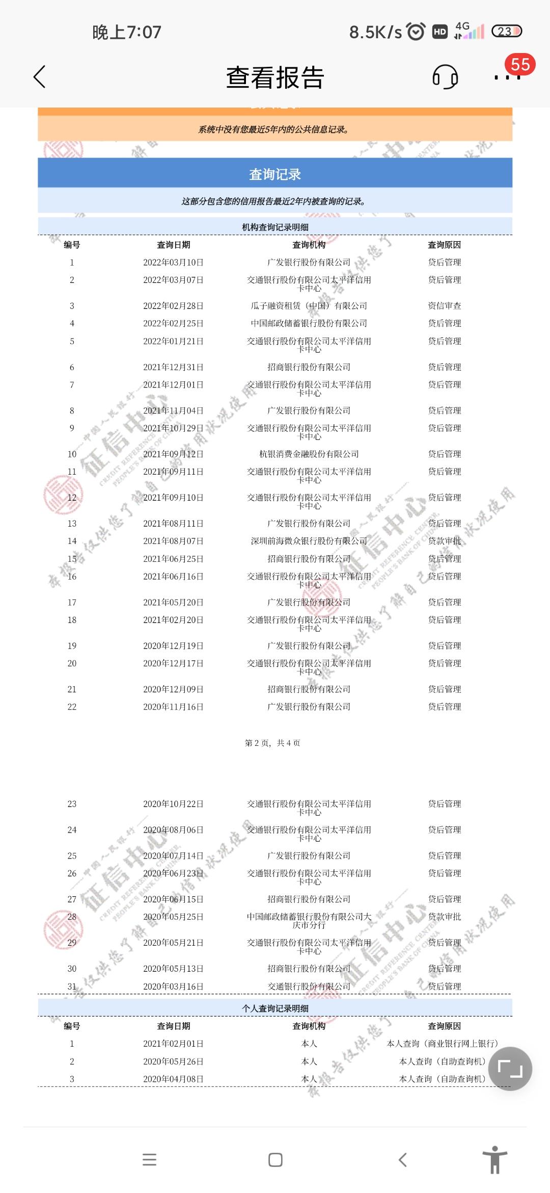 广汽传祺影豹 这个征信做1+3能过么