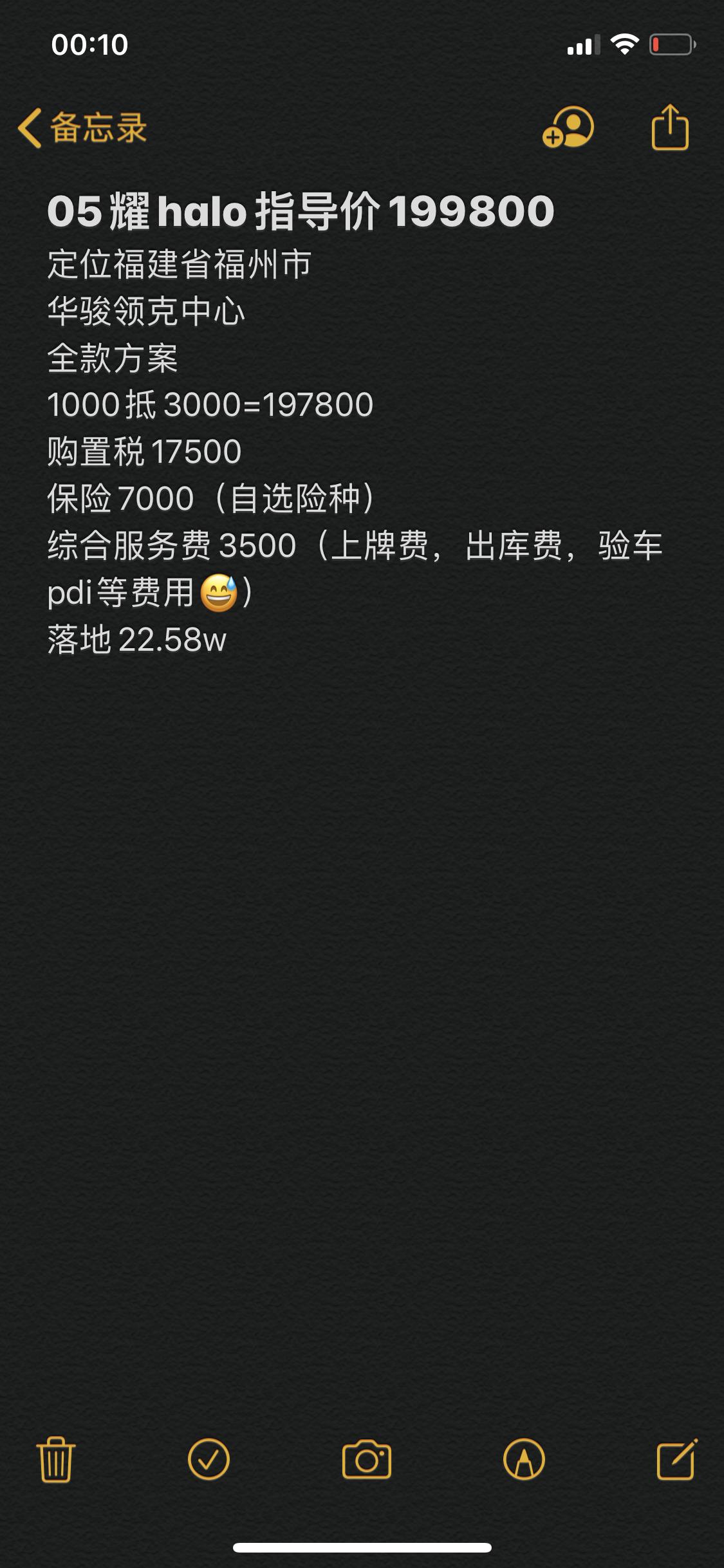 领克05 关于05耀halo落地价来一起聊聊啊，本人定位福建省福州市
