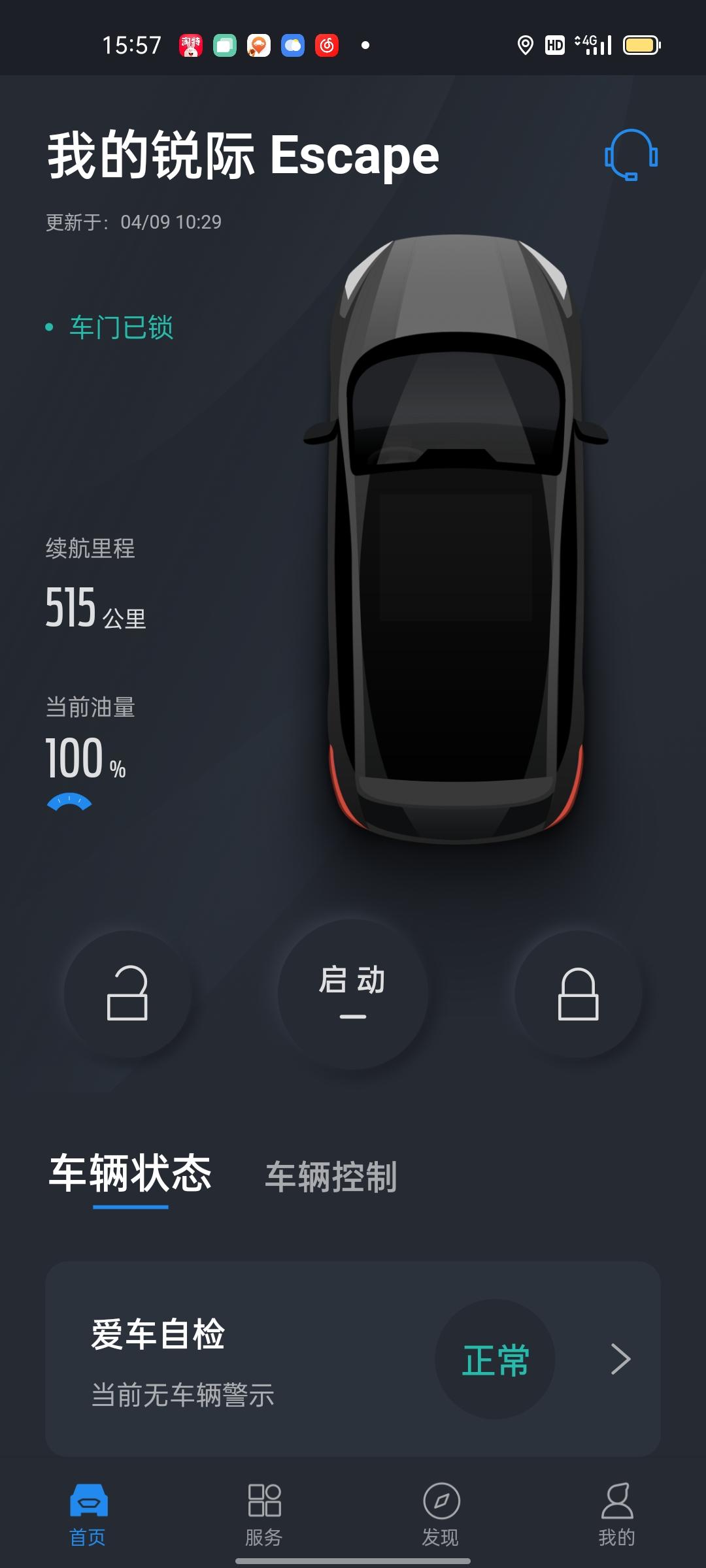 福特锐际 这是多少的油耗呀
