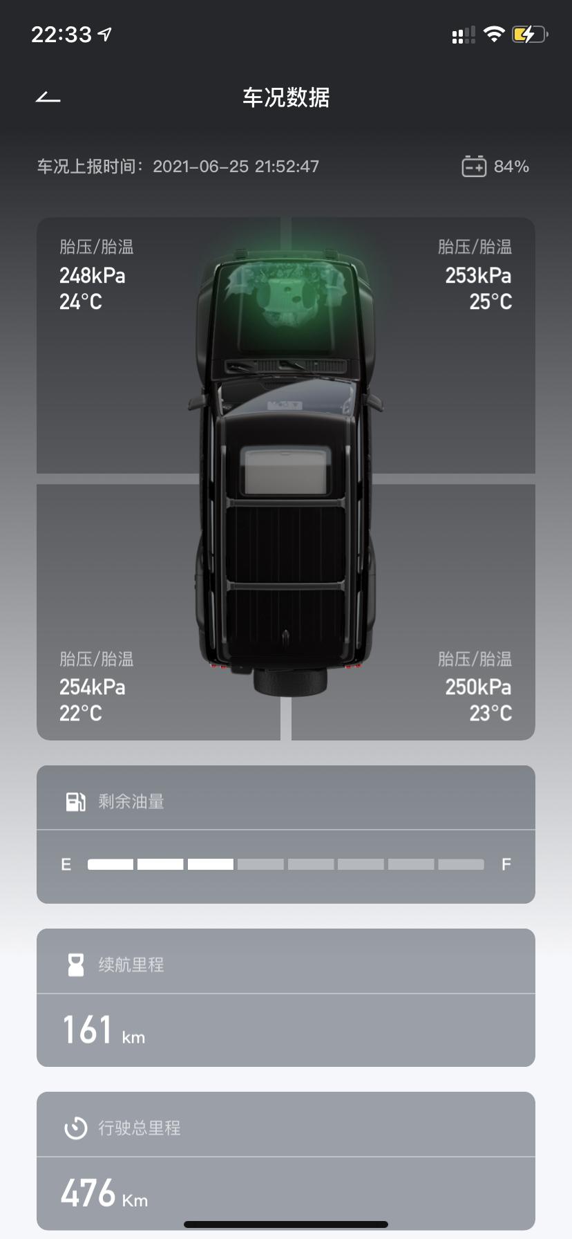 坦克300 这个车左右高度不一样正常吗，平地空车左低右高差个6mm左右，而且水平仪也一直显示右边高2～3度，胎压如图是均