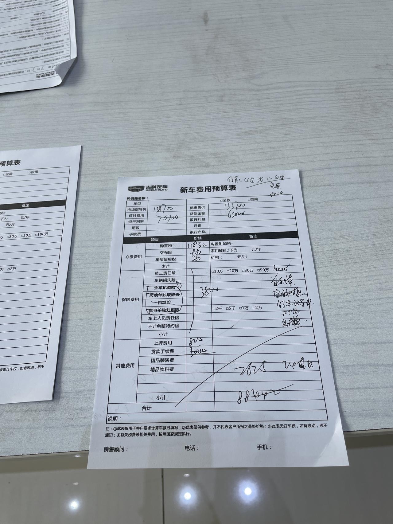 吉利星瑞 这价格还能砍吗小白不会砍。