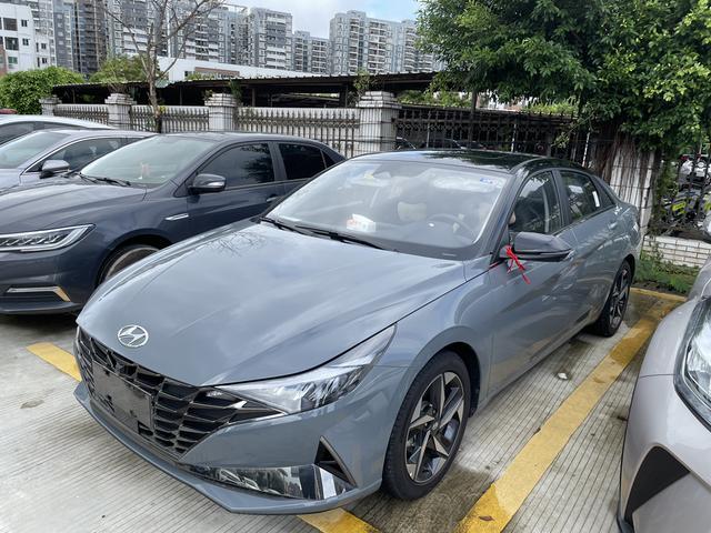 伊兰特1.5自动尊贵现在落地多少合适，坐标河北廊坊，销售报价裸车优惠2.3，落地10.9