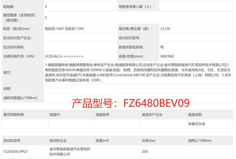 零跑零跑C11 本人订的是最低配，510磷酸铁锂版，据我了解，低配版有两家电池供应商，一家为丰巢能源（长城汽车旗下品牌）