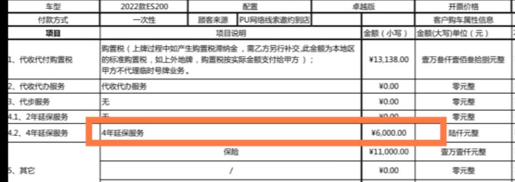 雷克萨斯ES 亲们，昨天下定了雷车入门级，4s极力推荐延保四年十万指定中升四s要加6000元。请问，这个建议加购吗？刚好