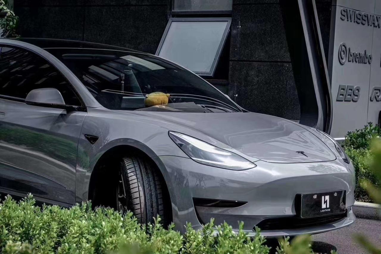 特斯拉Model 3 这个改色好看吗？
