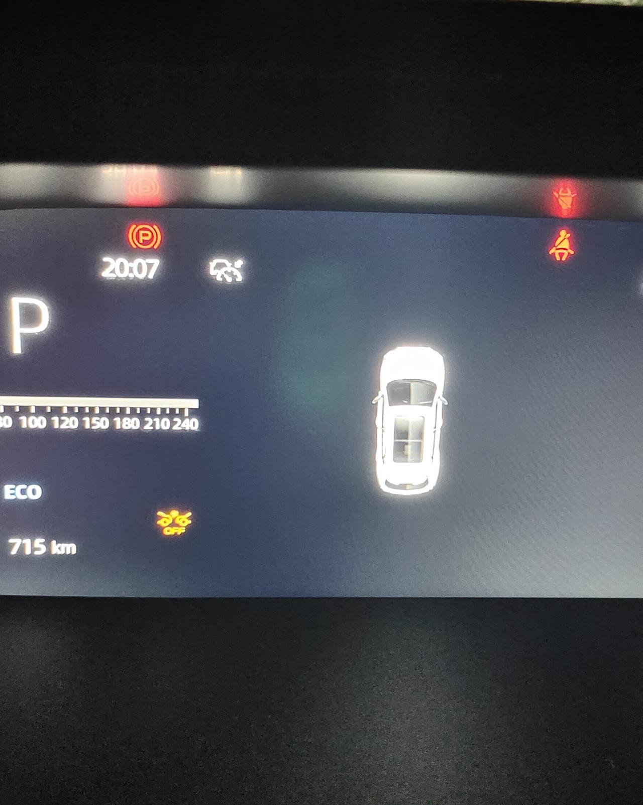 长安CS55 PLUS 下面这个黄色的指示灯是什么意思