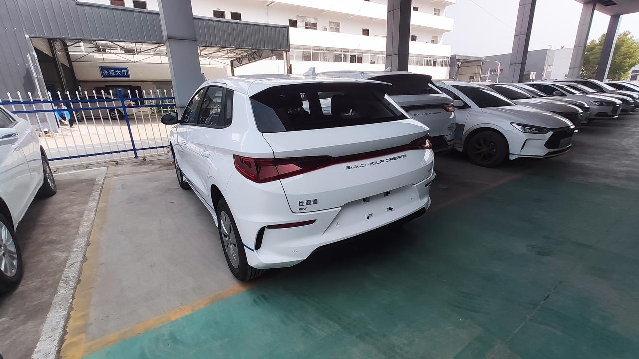 比亚迪e2 今天武汉提的e2舒适版99800，车价优惠1万，置换补贴2000，上牌500，保险4000，9.23万落地。