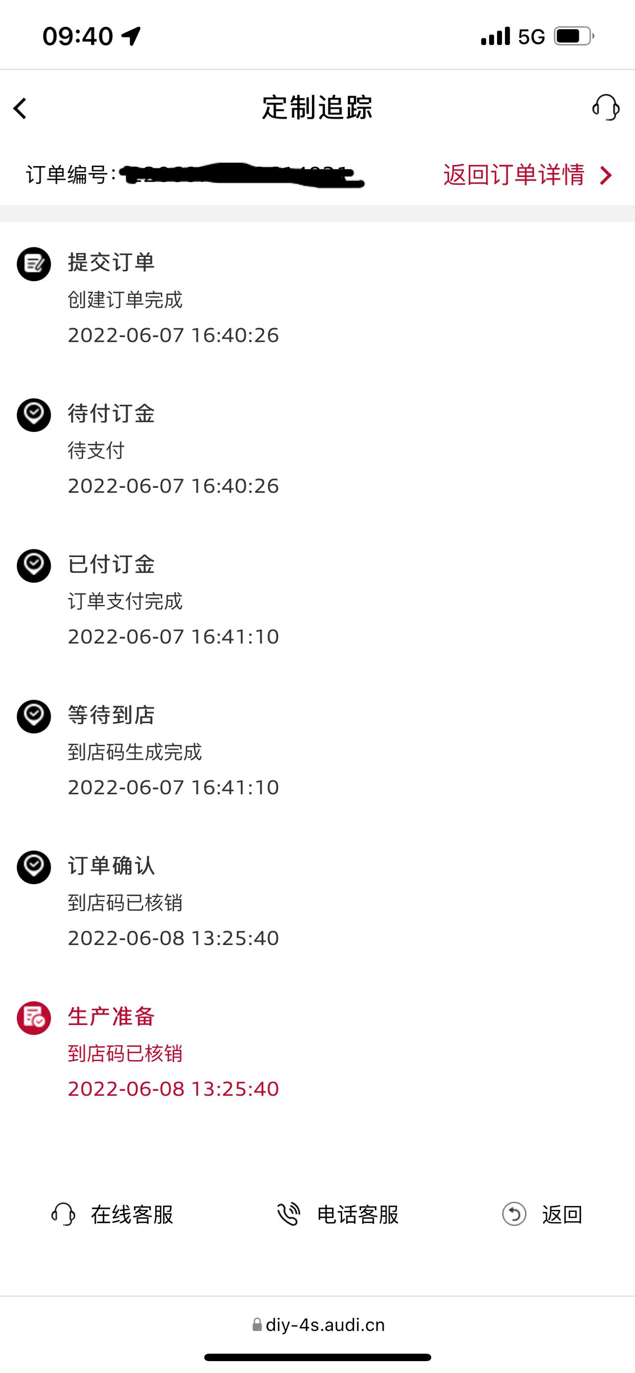 奥迪A5 已经快三个月了，为什么还没生产，有没有知道的老哥