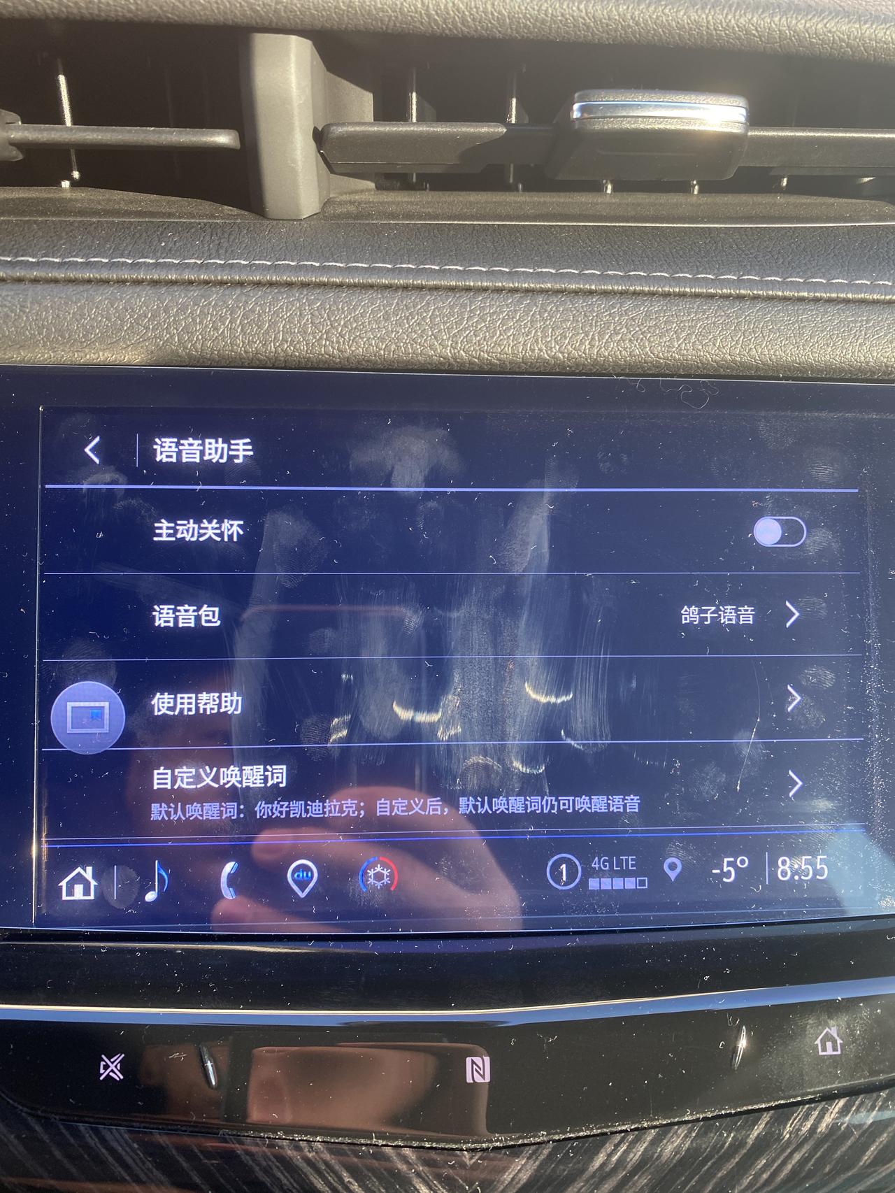 凯迪拉克XT6 语音唤醒突然不能用了，能到设置界面，很快就退出去了，有什么办法吗？