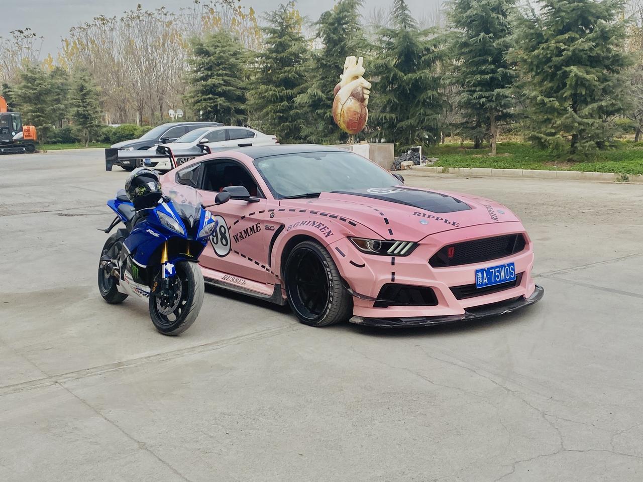 福特Mustang 15年野马50周年纪念版 改的谢尔比 个人一手车出售 喜欢私聊