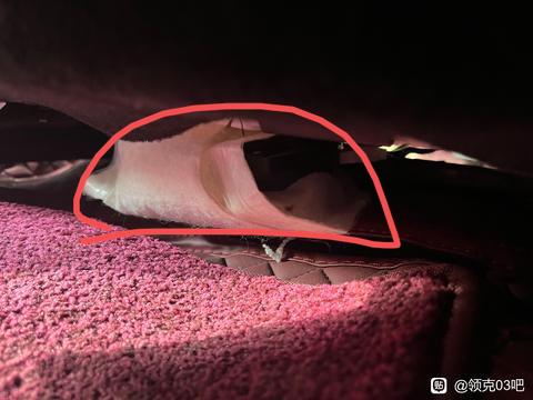 领克03 车友们，主驾驶座位下面这个白色塑料袋是啥啊？能拆吗？