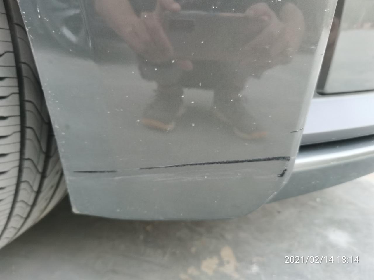 领克03 又是糟糕的一天，我想问下像这两个位置如果补漆要多少费用，一个是前轮位置，一个是后轮挡泥板位置。像后轮挡泥板这块
