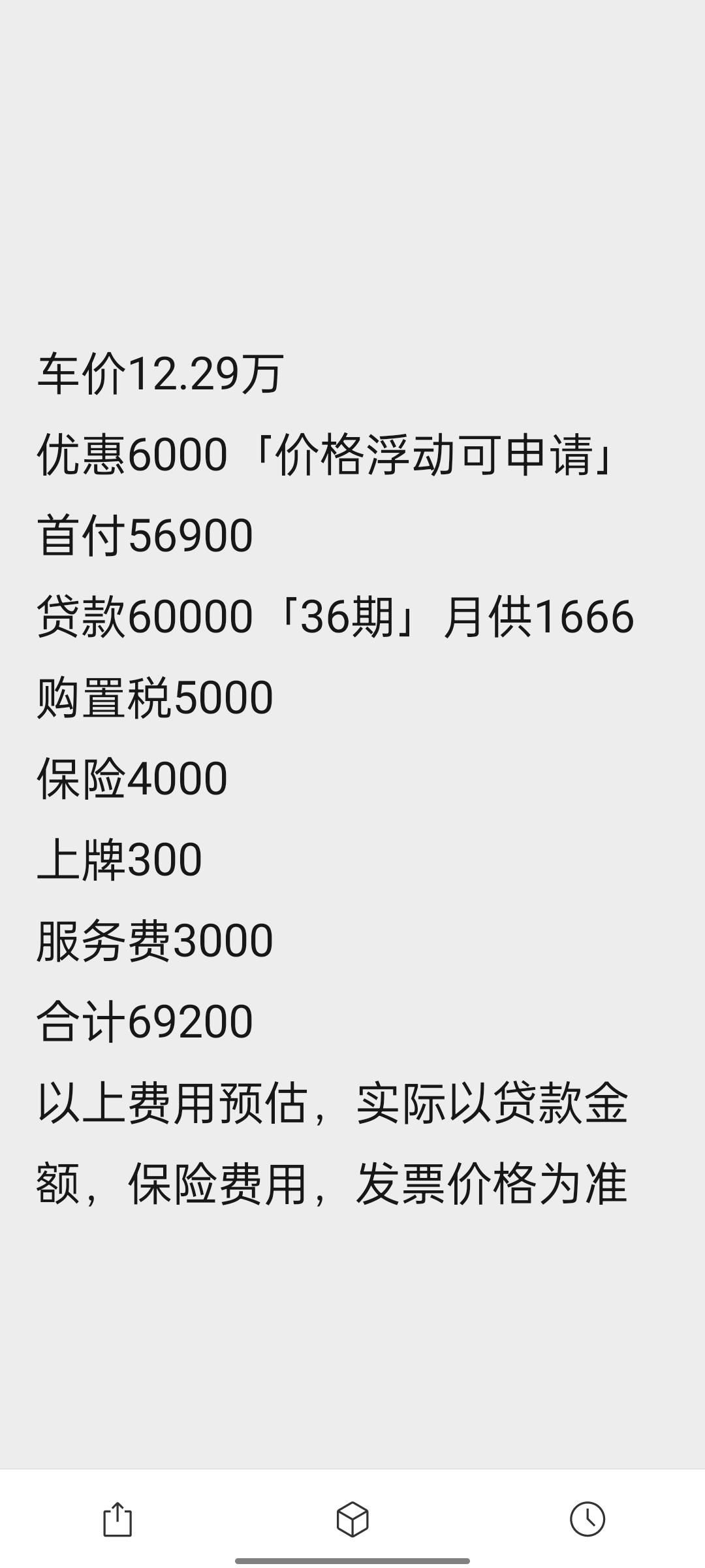 哈弗H6 刚刚看了H6三代！这个价格怎么样！车在大理