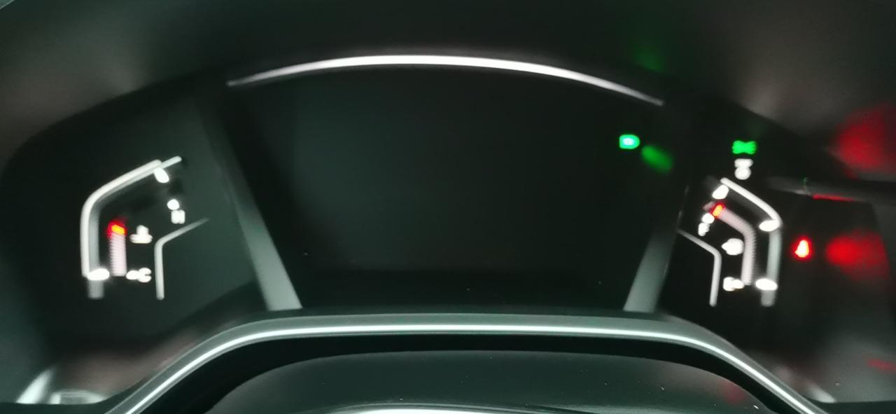 本田CR-V 仪表盘黑了