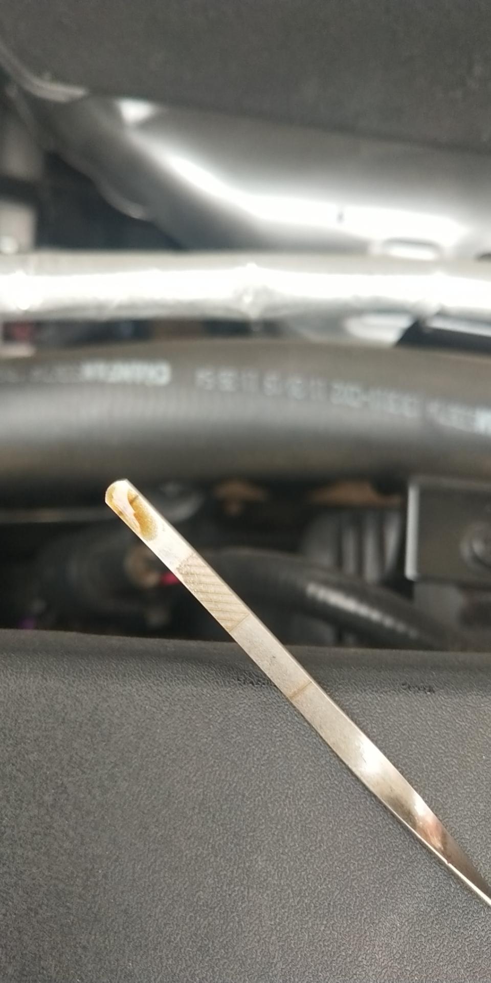 长安CS75 PLUS 兄弟们，这算正常还是缺机油，2.0的，目前跑了一千五百公里