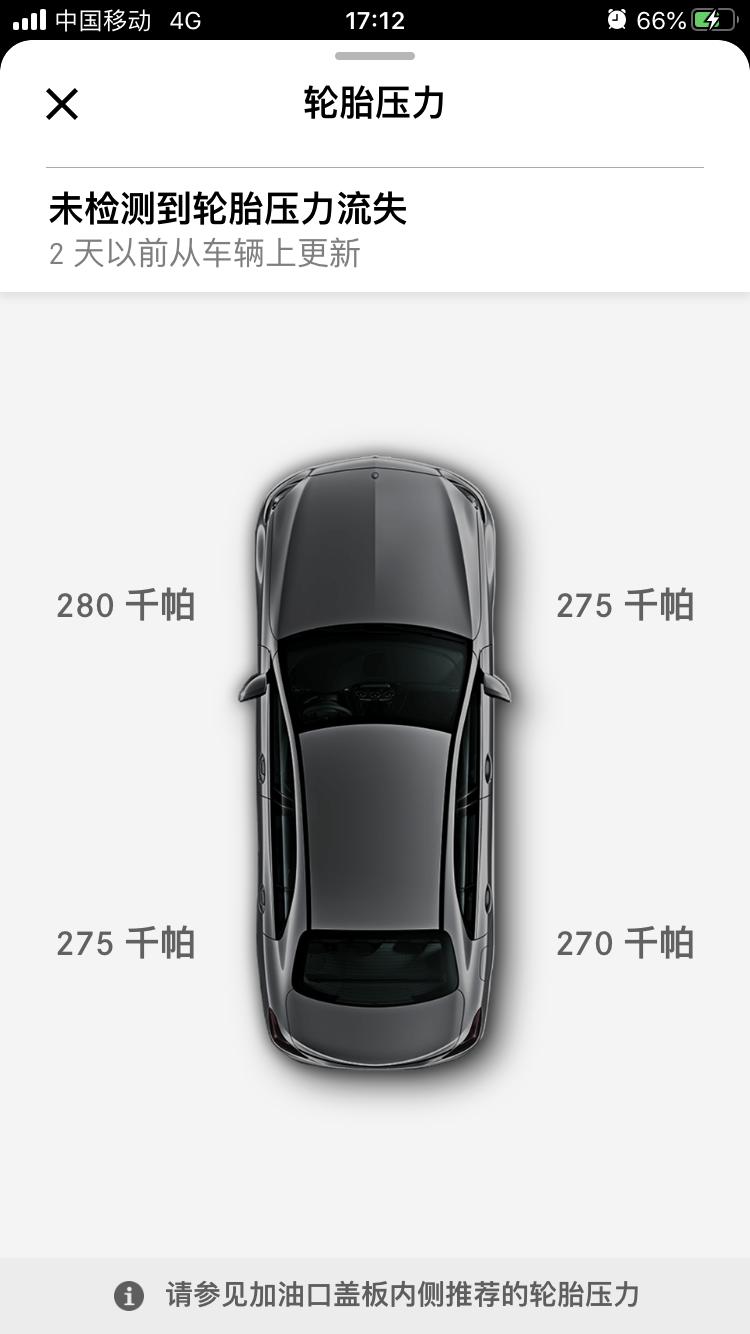 奔驰C级 请问各位：这个胎压正常么？