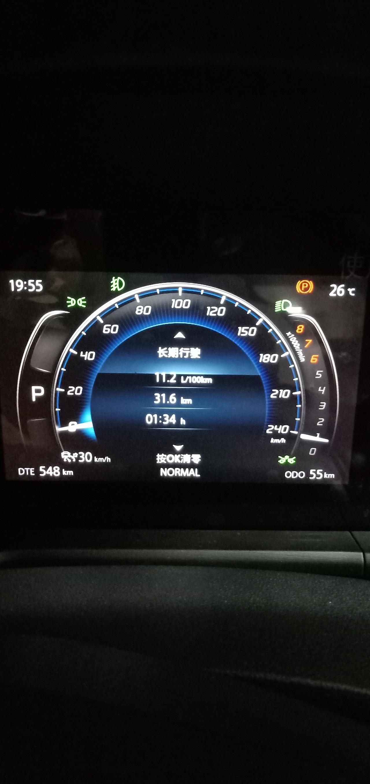 长安CS75 PLUS 新车这油耗还算可以呀