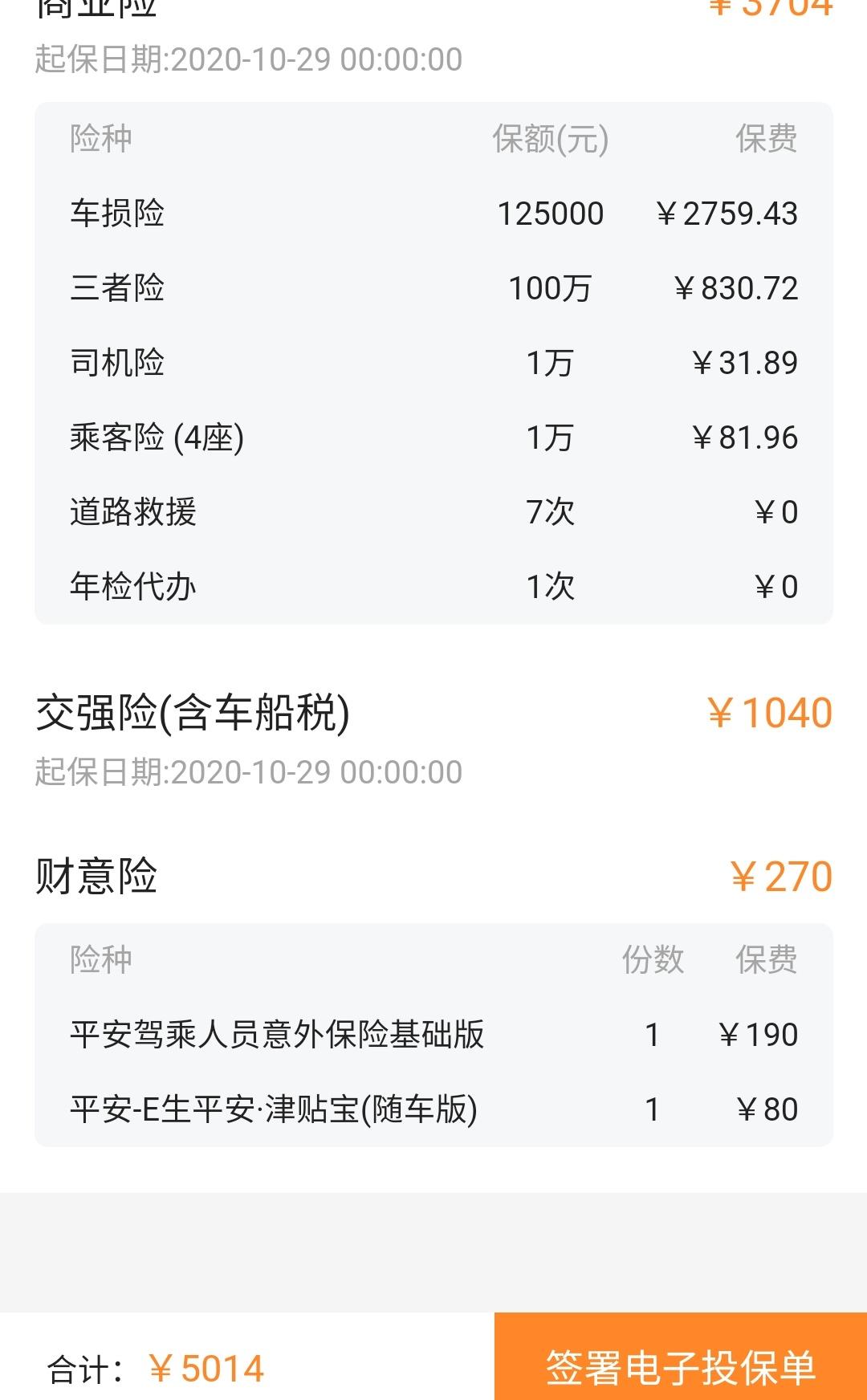 星瑞设计师款裸车价1377000，为什么车损险才125000