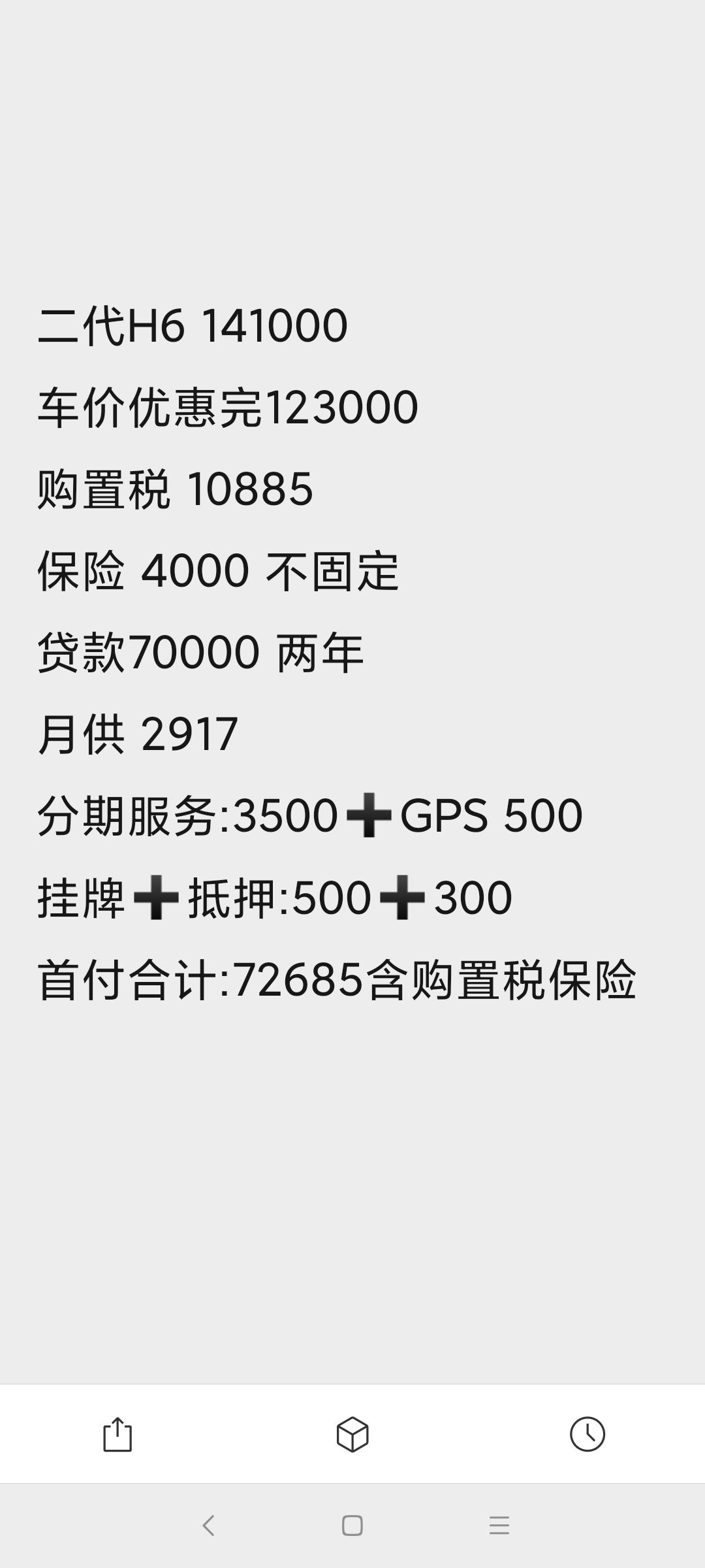 哈弗H6 看了第二代2.0顶配 这个价位咋样？