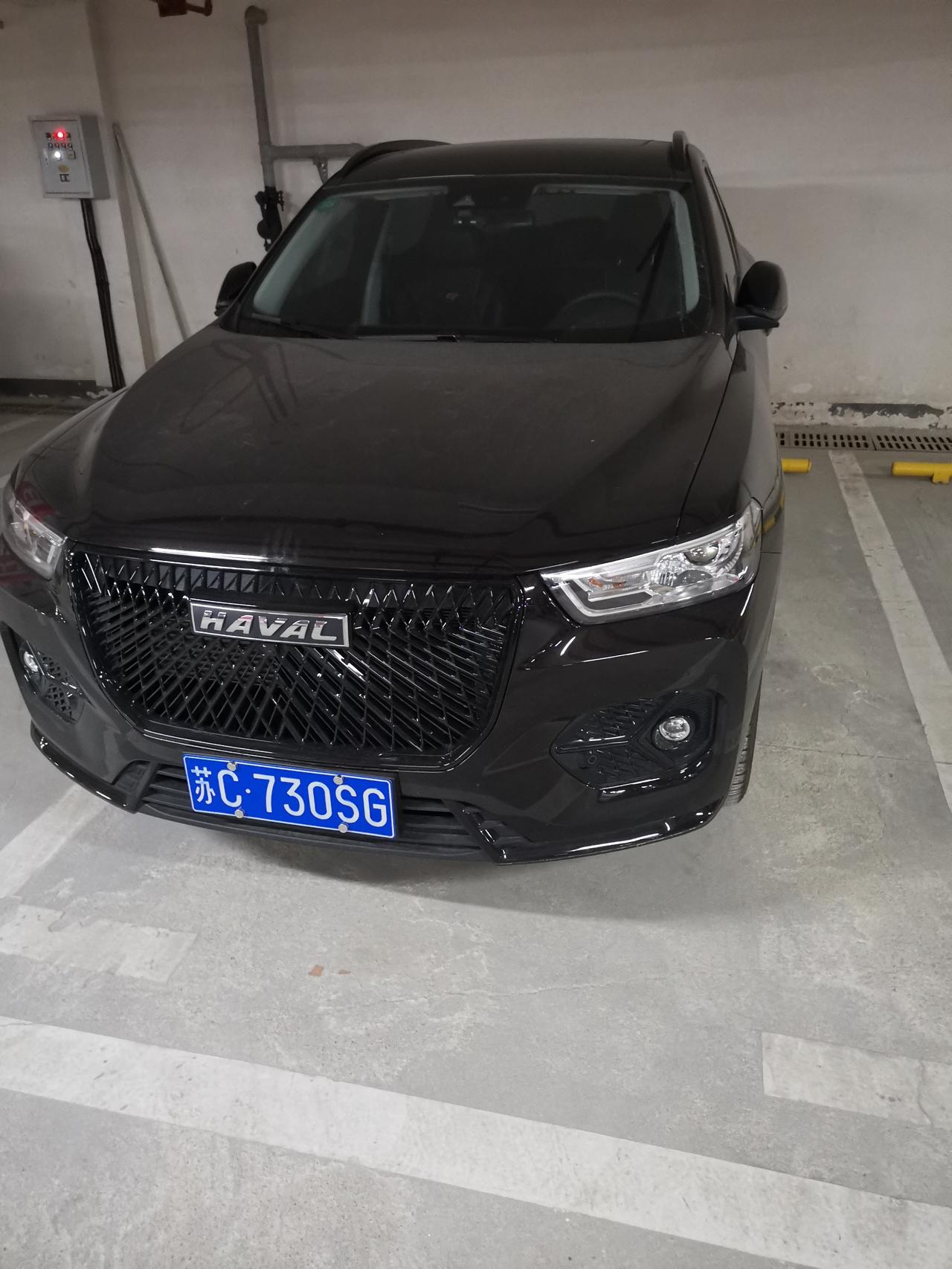 哈弗H6 这个黑色是什么版本。原厂就是这种熏黑的吗