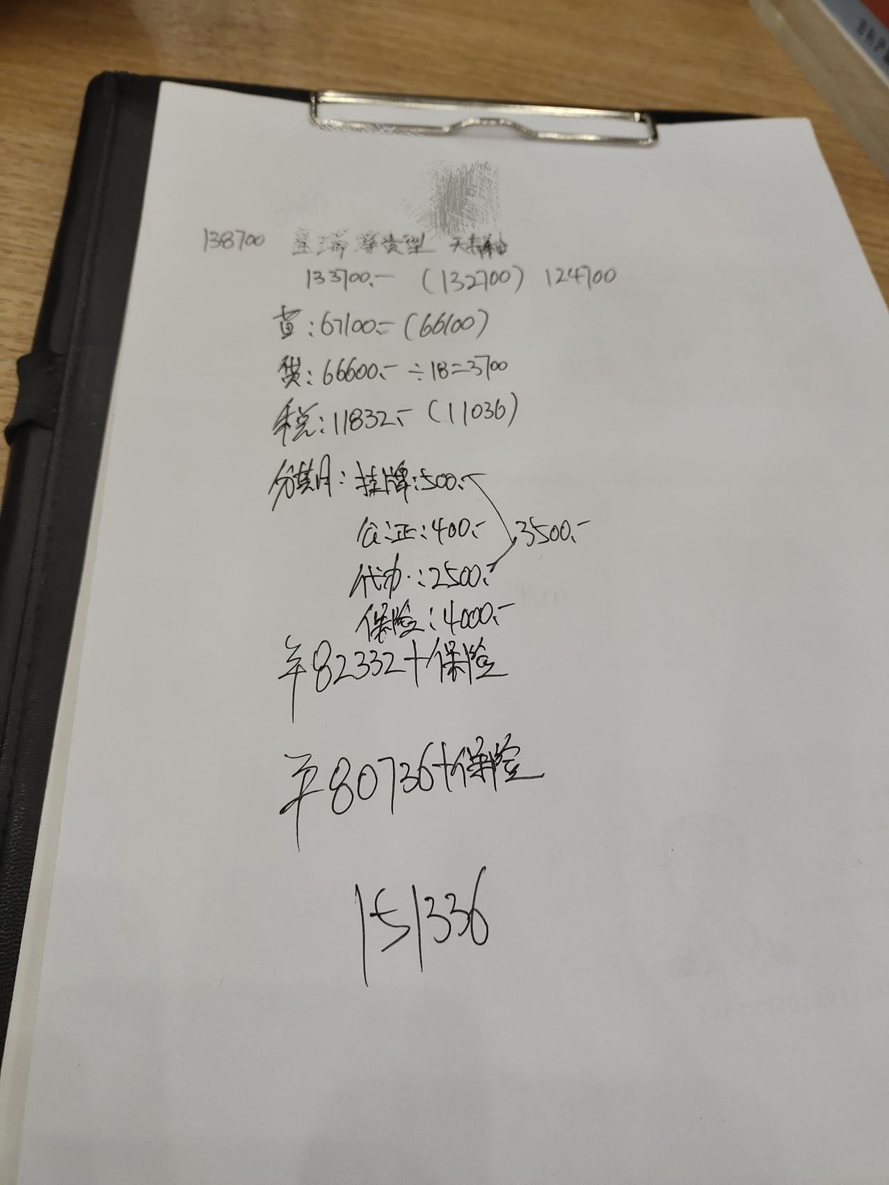 星瑞尊贵，这价格可以入手吗？首付85000，分期免息66600，落地151336